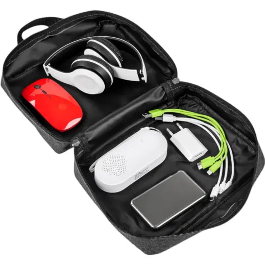 Saxon Tech Accessory Bag Open